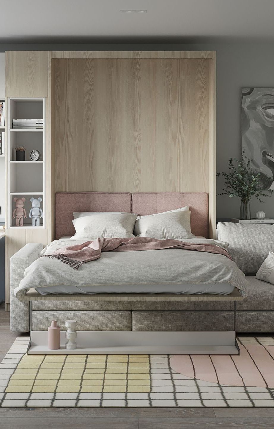 Taitettava sänky – säästää tilaa ja kustannuksia